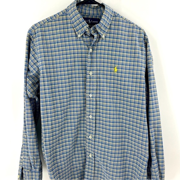 Ralph Lauren Classic Fit Long Sleeve Button Down Shirt - Picture 1 of 8